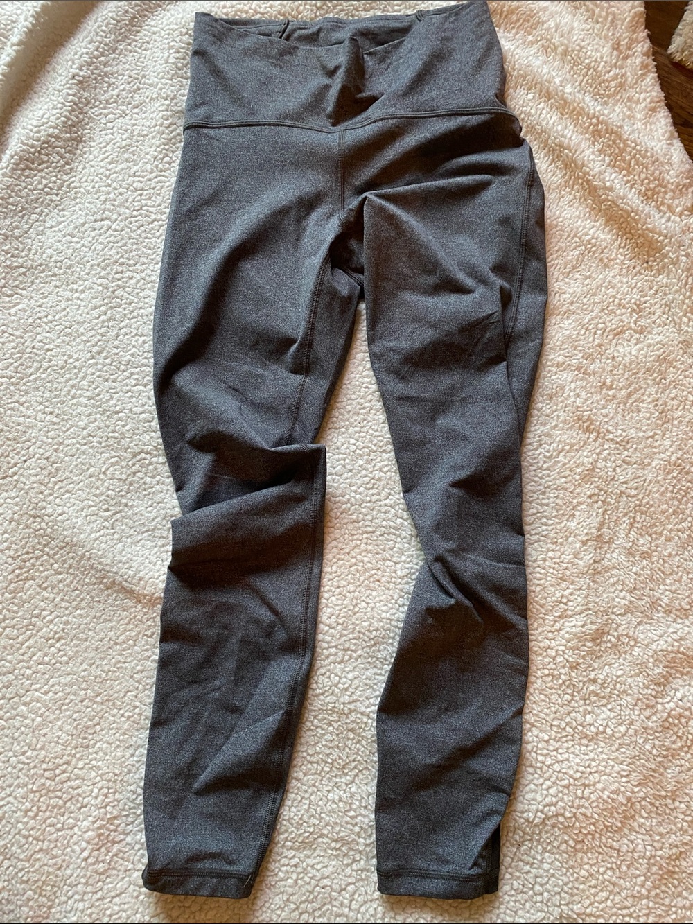 lululemon athletica Kids Charcoal Gray High-Waist Leggings